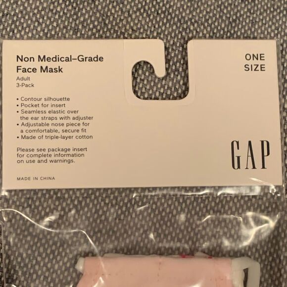 Gap Facemasks (3 for 1) - Picture 2 of 3